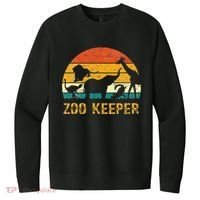 Zoo Keeper Funny Halloween Costume V.I.T. Fleece Crew Sweatshirt thumb 0