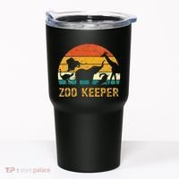 Zoo Keeper Funny Halloween Costume Tumbler thumb 0