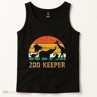 Zoo Keeper Funny Halloween Costume Tank Top thumb 2