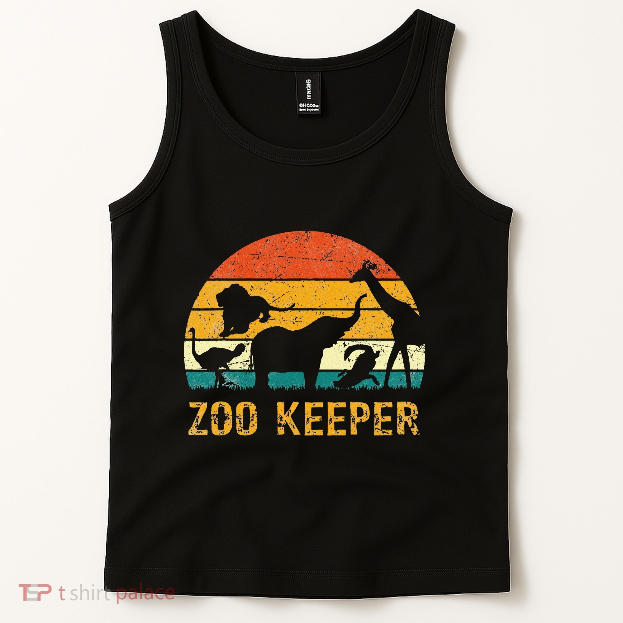 Zoo Keeper Funny Halloween Costume Tank Top
