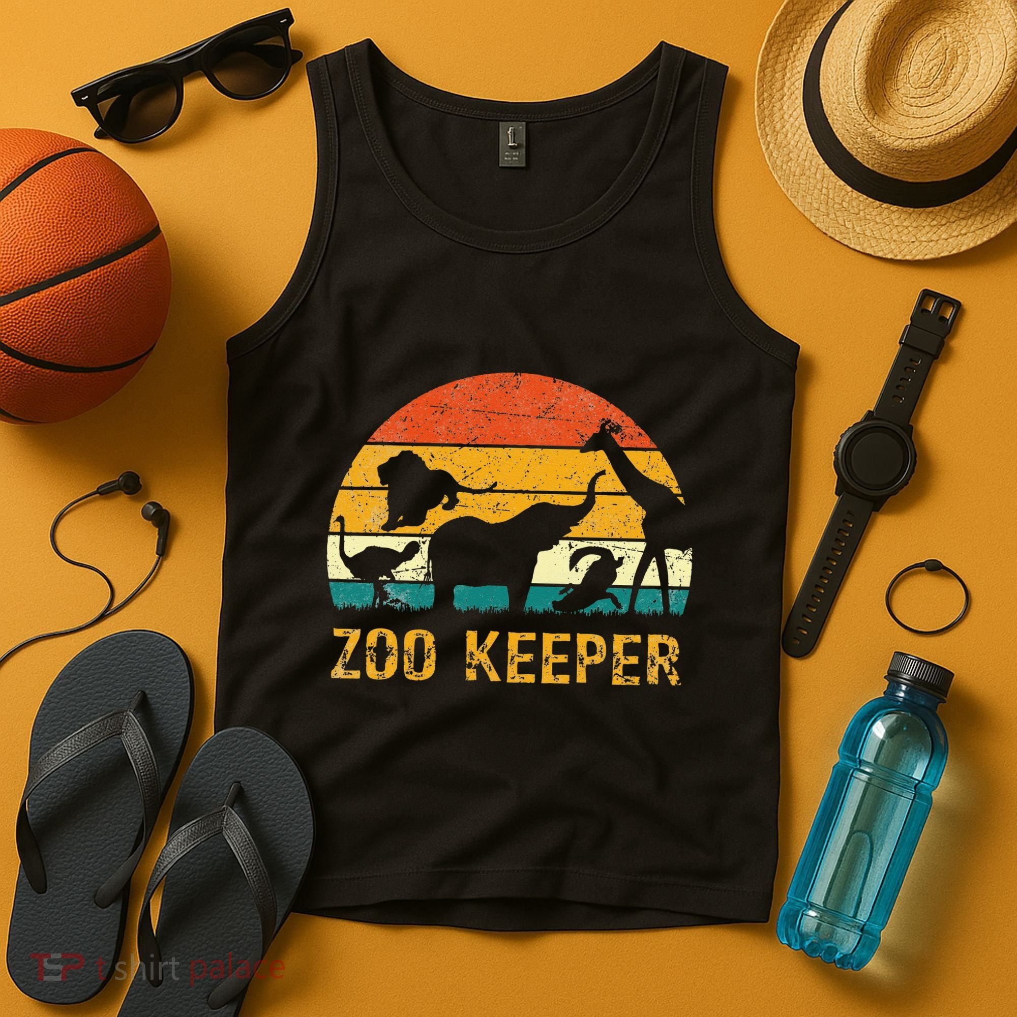 Zoo Keeper Funny Halloween Costume Tank Top