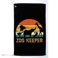 Zoo Keeper Funny Halloween Costume Golf Towel thumb 0