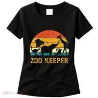 Zoo Keeper Funny Halloween Costume Women's T-Shirt thumb 0