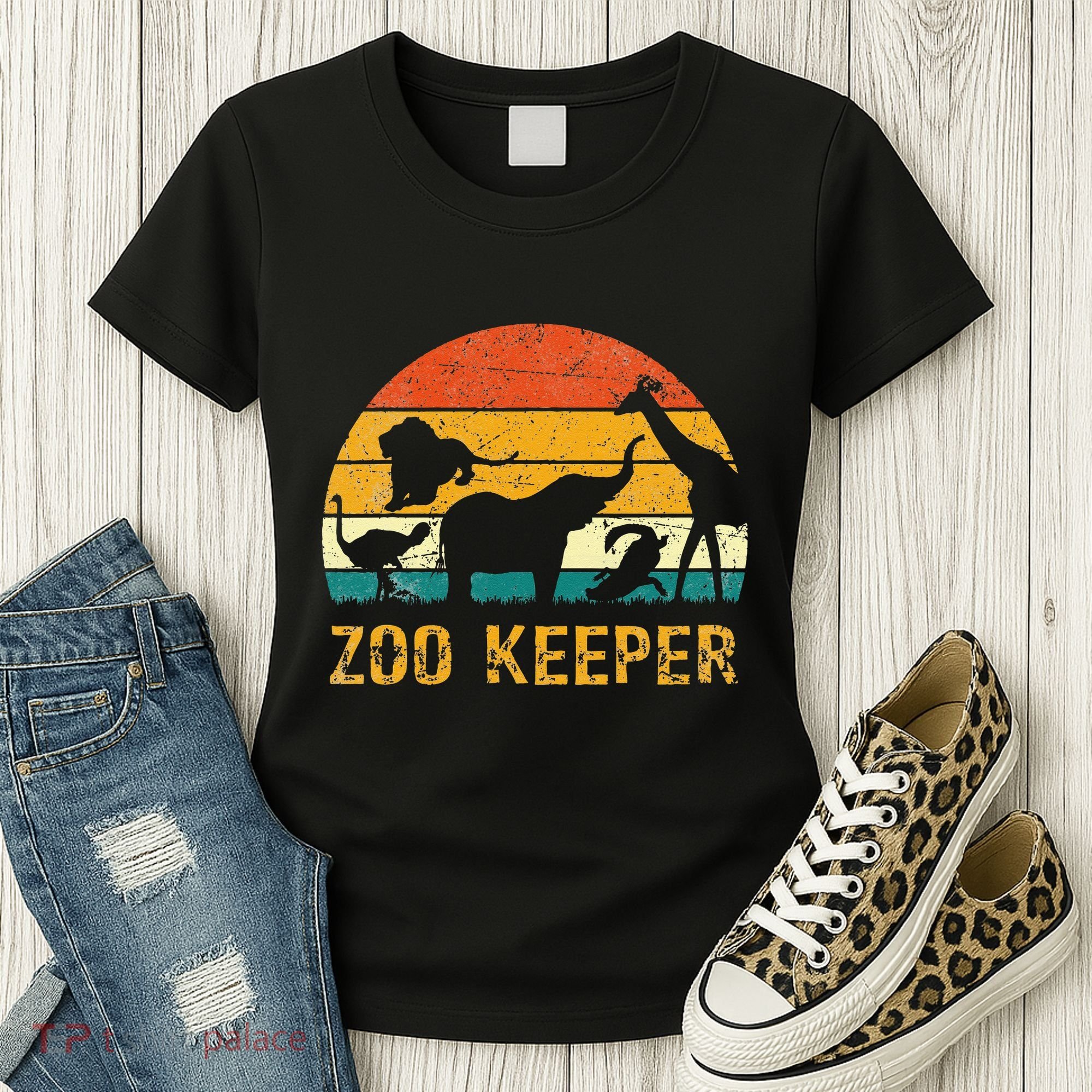 Zoo Keeper Funny Halloween Costume Women's T-Shirt
