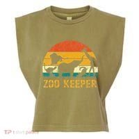Zoo Keeper Funny Halloween Costume Garment-Dyed Women's Muscle Tee thumb 0
