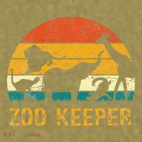 Zoo Keeper Funny Halloween Costume Garment-Dyed Women's Muscle Tee thumb 6