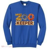 Zoo Keeper Funny African Safari Savanna Animal Costume Gift Sweatshirt thumb 0