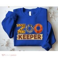 Zoo Keeper Funny African Safari Savanna Animal Costume Gift Sweatshirt thumb 2