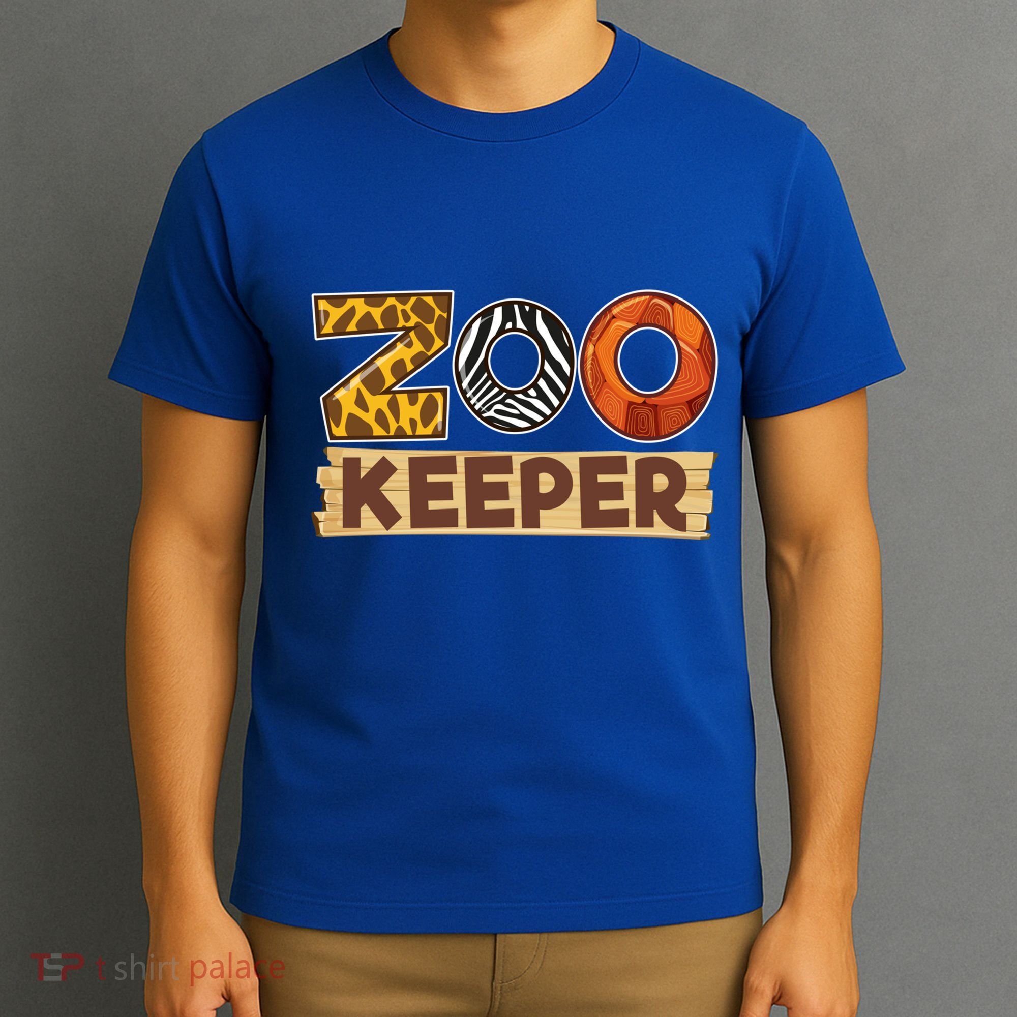 Zoo Keeper Funny African Safari Savanna Animal Costume Gift T-Shirt