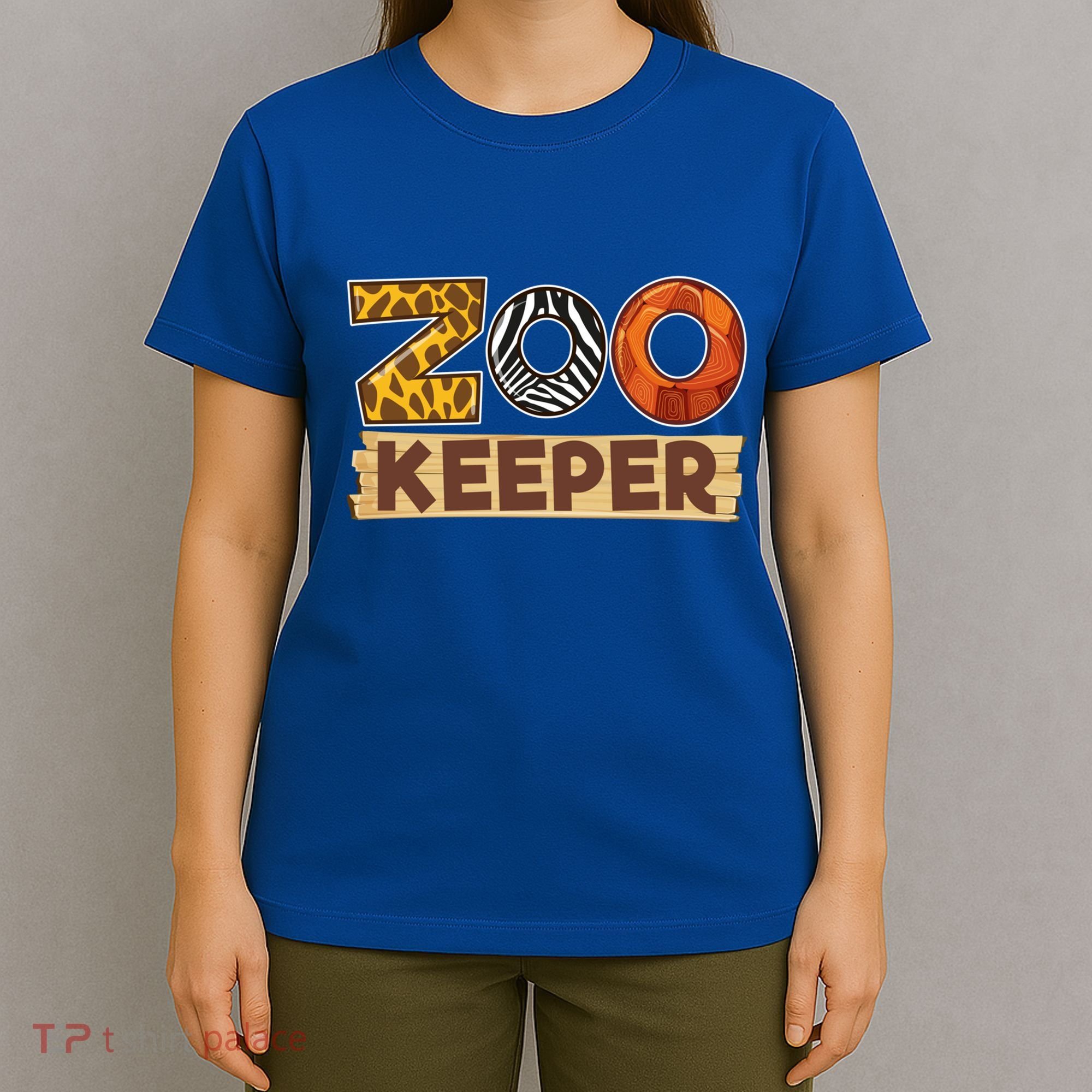 Zoo Keeper Funny African Safari Savanna Animal Costume Gift T-Shirt