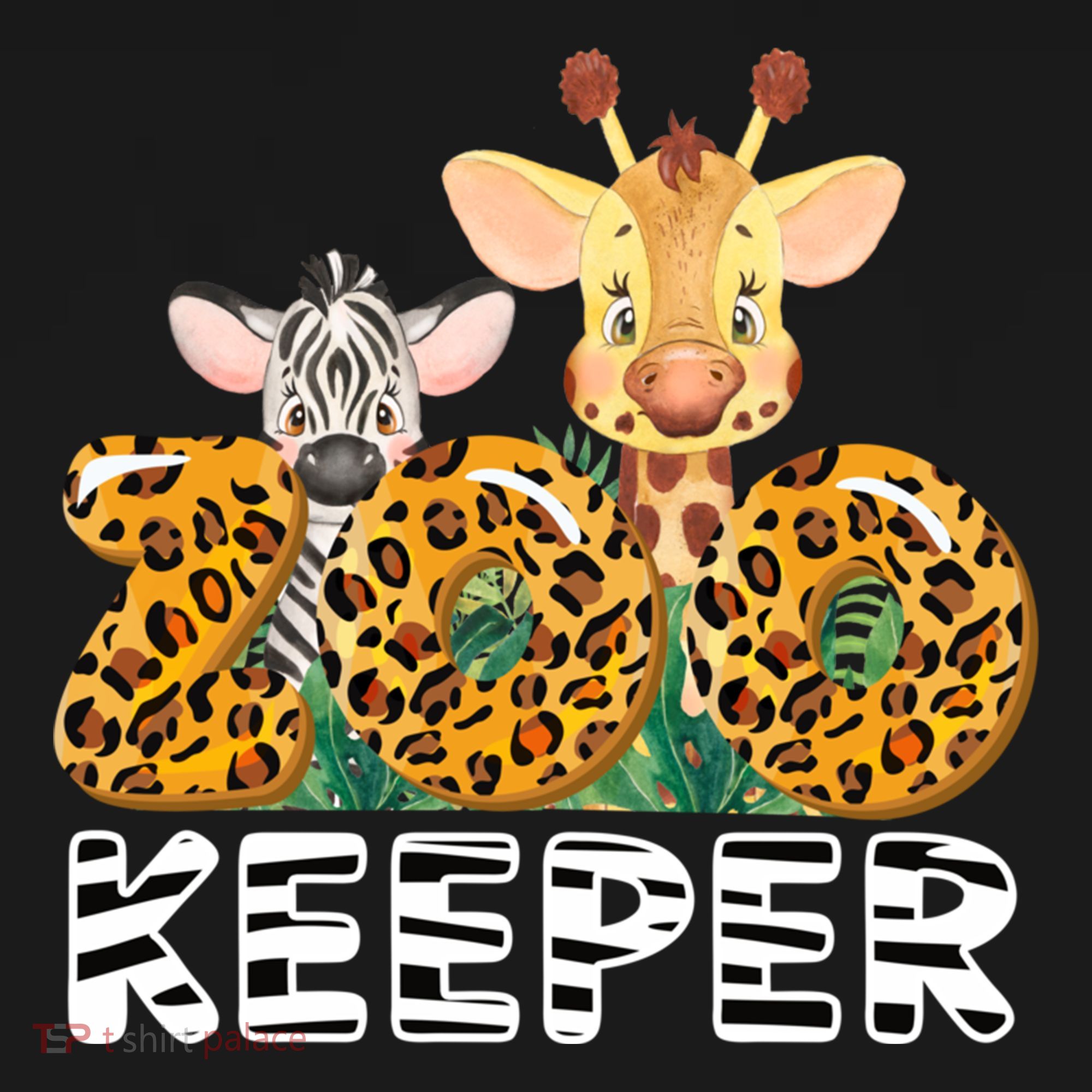 Zoo Keeper Funny Jungle Safari Wild Print Savanna Matching Cute Gift Women's Hoodie