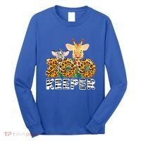 Zoo Keeper Funny Jungle Safari Wild Print Savanna Matching Cute Gift Long Sleeve Shirt thumb 0