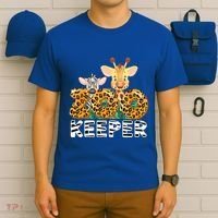 Zoo Keeper Funny Jungle Safari Wild Print Savanna Matching Cute Gift T-Shirt thumb 6