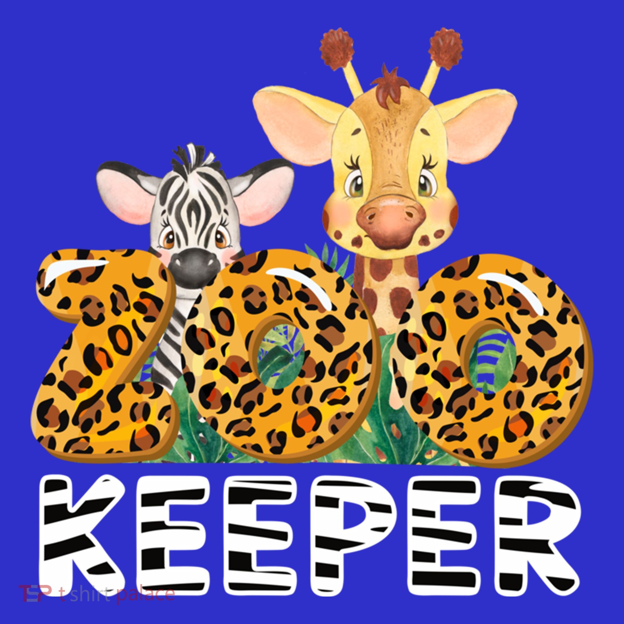 Zoo Keeper Funny Jungle Safari Wild Print Savanna Matching Cute Gift Baby Bodysuit