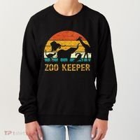 Zoo Keeper Funny Halloween Costume Women's Sweatshirt thumb 0