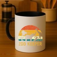 Zoo Keeper Funny Halloween Costume Coffee Mug thumb 4