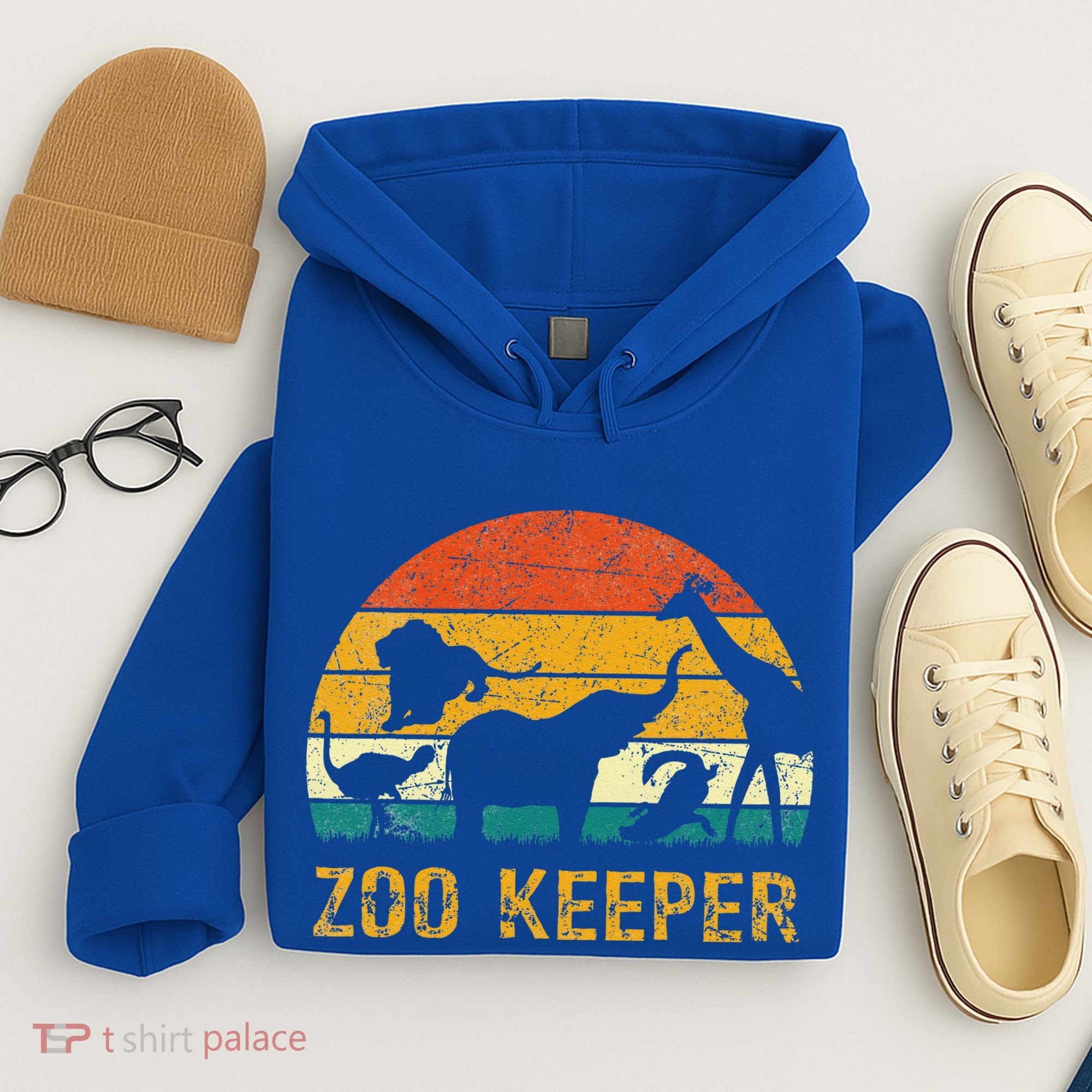 Zoo Keeper Funny Halloween Costume Hoodie