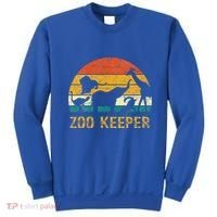 Zoo Keeper Funny Halloween Costume Sweatshirt thumb 0
