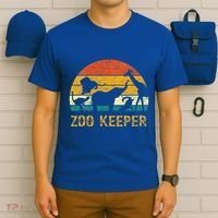 Zoo Keeper Funny Halloween Costume T-Shirt thumb 6