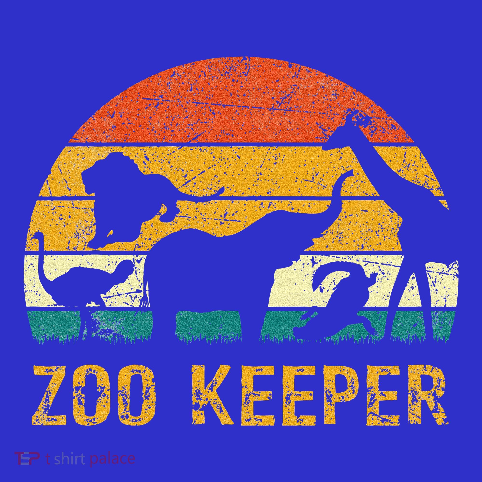 Zoo Keeper Funny Halloween Costume Coaster