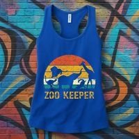 Zoo Keeper Funny Halloween Costume Women's Tank Top thumb 3