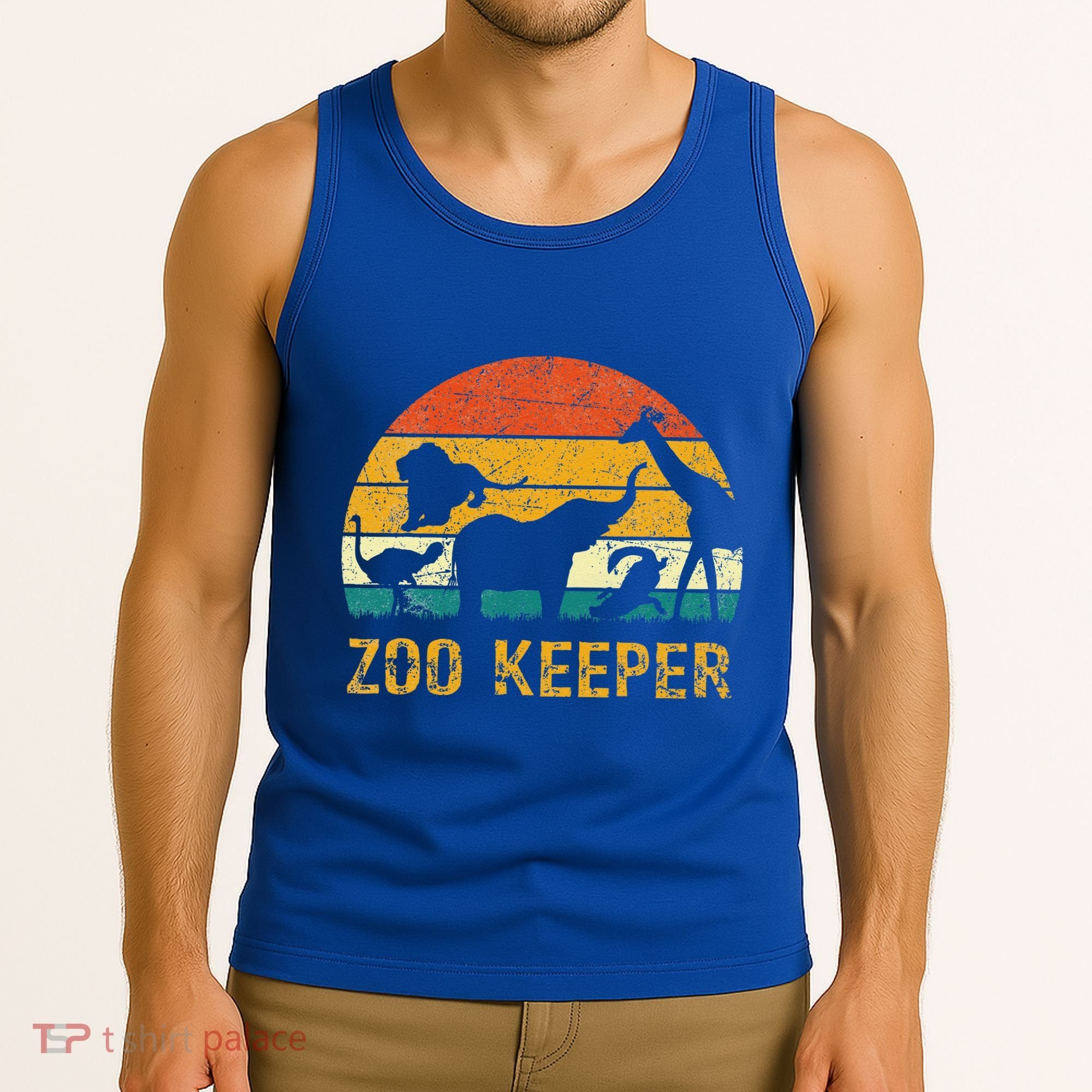 Zoo Keeper Funny Halloween Costume Tank Top