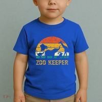 Zoo Keeper Funny Halloween Costume Toddler T-Shirt thumb 2