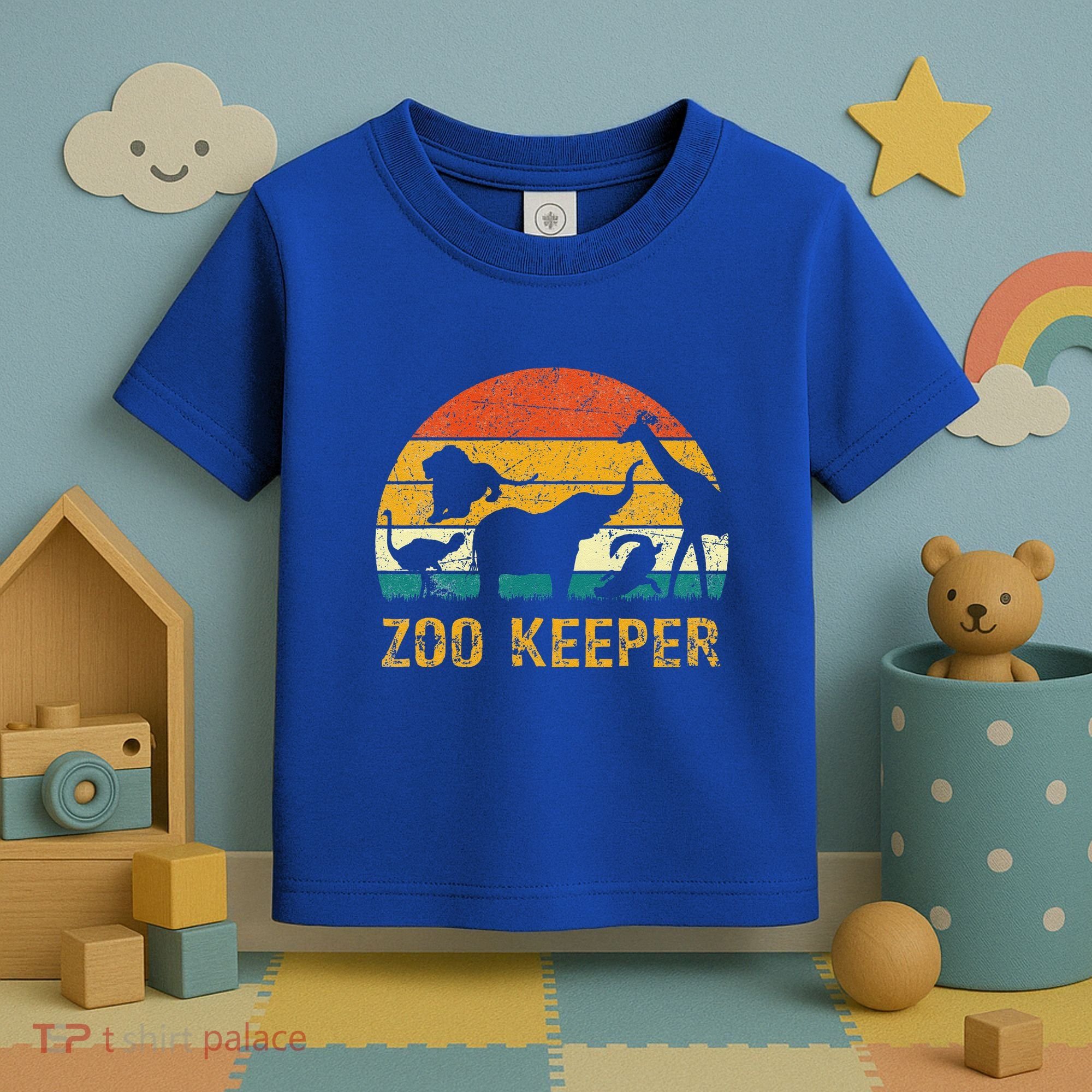 Zoo Keeper Funny Halloween Costume Toddler T-Shirt