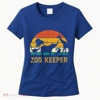 Zoo Keeper Funny Halloween Costume Women's T-Shirt thumb 0