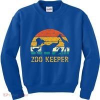 Zoo Keeper Funny Halloween Costume Kids Sweatshirt thumb 0