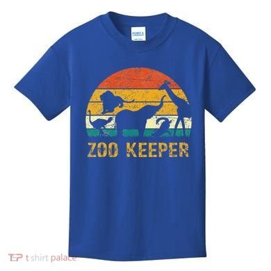 Zoo Keeper Funny Halloween Costume Kids T-Shirt