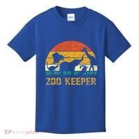 Zoo Keeper Funny Halloween Costume Kids T-Shirt thumb 0