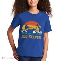 Zoo Keeper Funny Halloween Costume Kids T-Shirt thumb 2