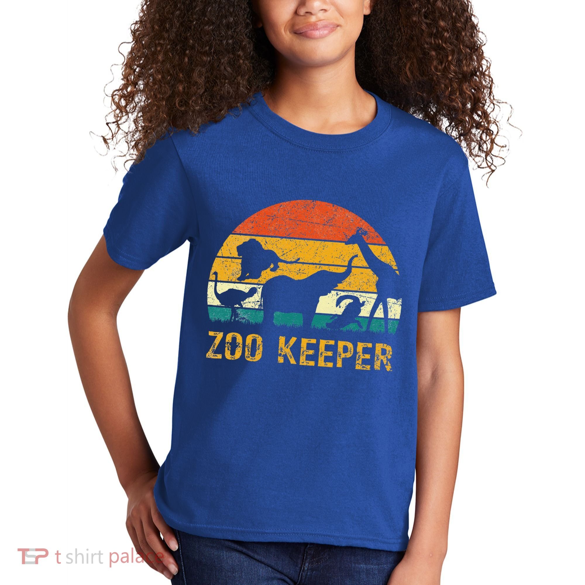 Zoo Keeper Funny Halloween Costume Kids T-Shirt