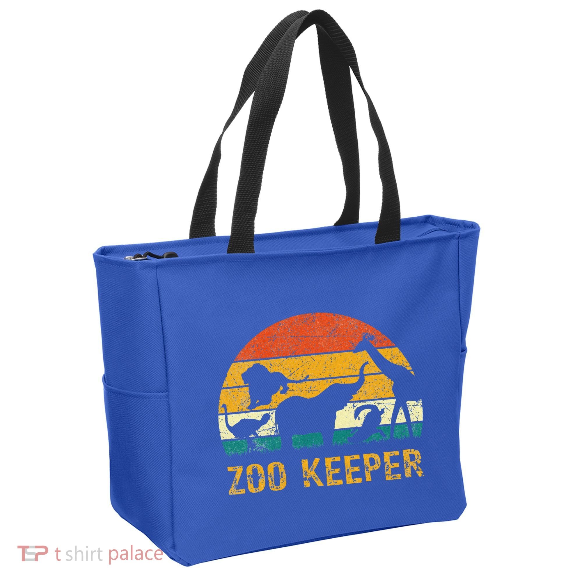 Zoo Keeper Funny Halloween Costume Tote Bag
