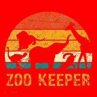 Zoo Keeper Funny Halloween Costume Santa Hat thumb 1
