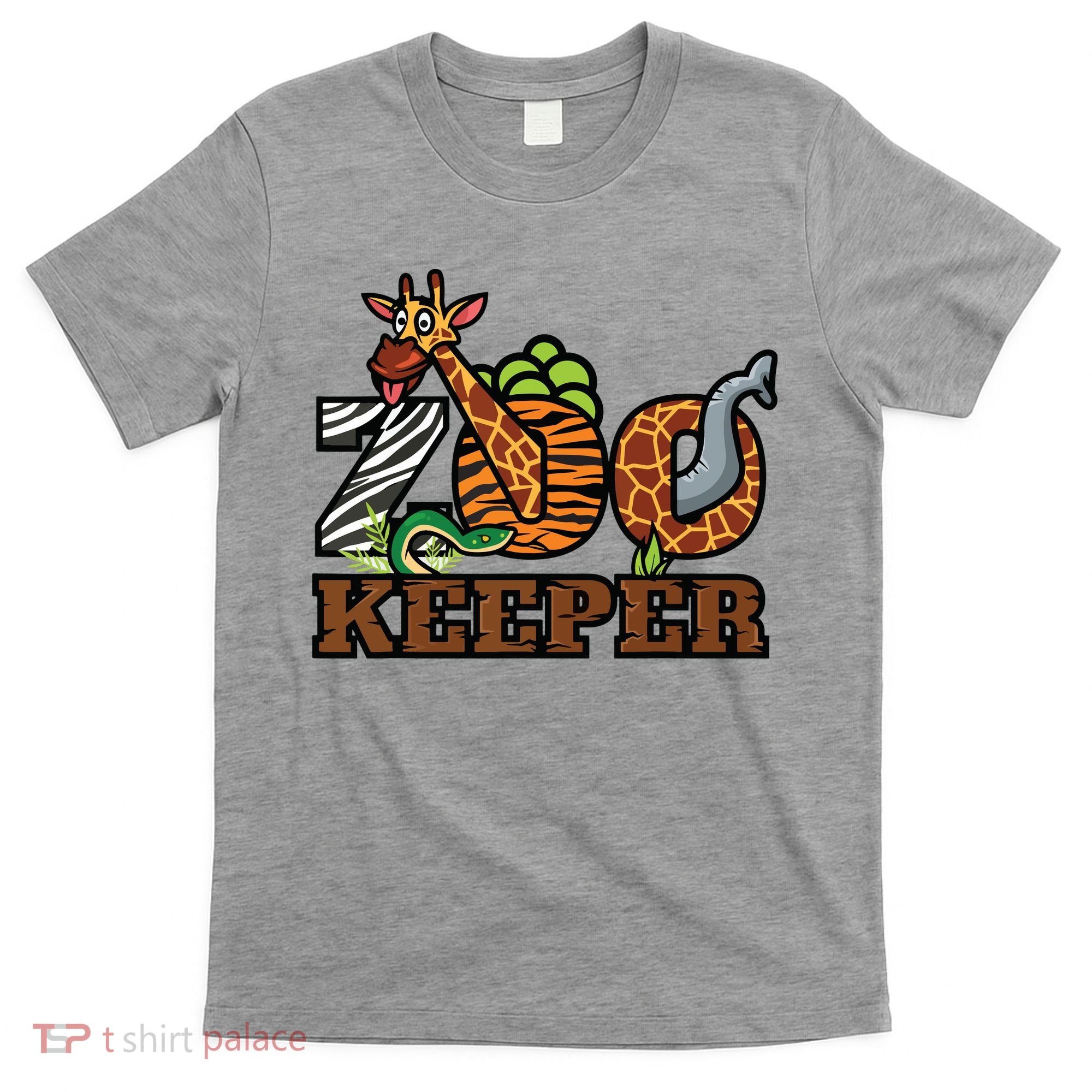 Zoo Keeper Funny Jungle Safari Animal Lover Gift Men Women T-Shirt