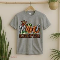 Zoo Keeper Funny Jungle Safari Animal Lover Gift Men Women T-Shirt thumb 2