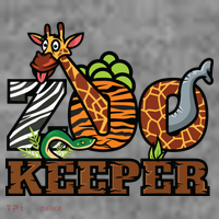 Zoo Keeper Funny Jungle Safari Animal Lover Gift Men Women T-Shirt thumb 7