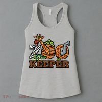 Zoo Keeper Funny Jungle Safari Animal Lover Gift Men Women Women's Tank Top thumb 3