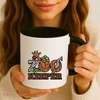 Zoo Keeper Funny Jungle Safari Animal Lover Gift Meaningful Gift Coffee Mug thumb 3