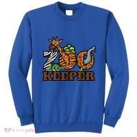 Zoo Keeper Funny Jungle Safari Animal Lover Gift Meaningful Gift Sweatshirt thumb 0