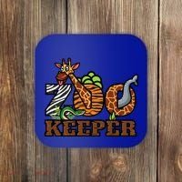 Zoo Keeper Funny Jungle Safari Animal Lover Gift Meaningful Gift Coaster thumb 0