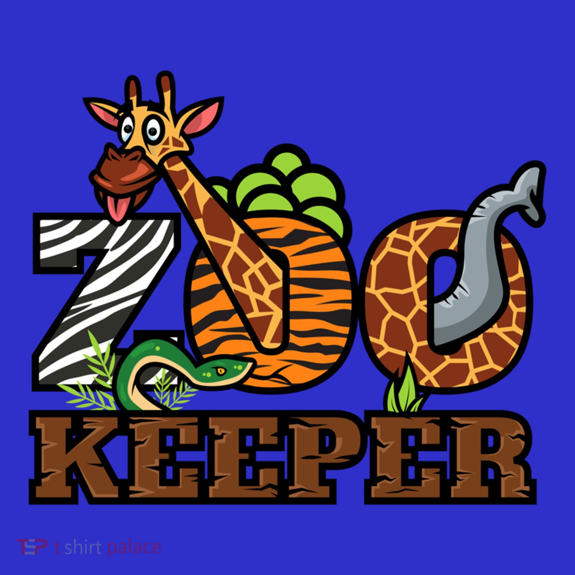 Zoo Keeper Funny Jungle Safari Animal Lover Gift Meaningful Gift Mousepad