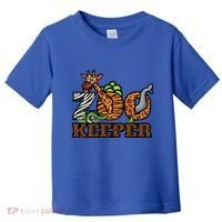 Zoo Keeper Funny Jungle Safari Animal Lover Gift Meaningful Gift Toddler T-Shirt thumb 0