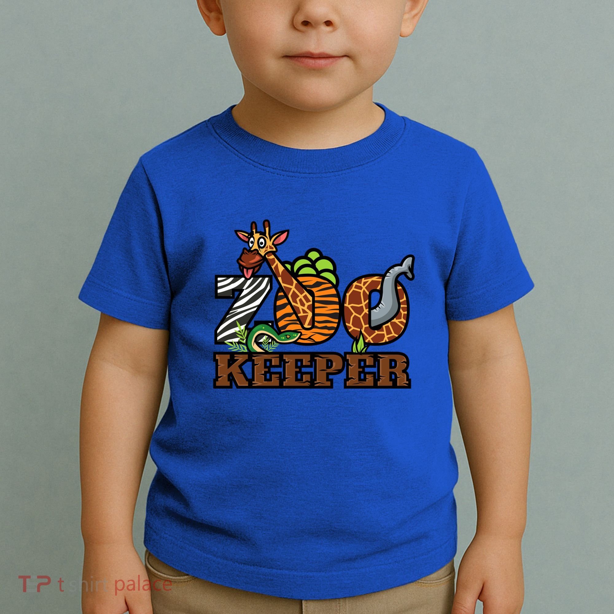 Zoo Keeper Funny Jungle Safari Animal Lover Gift Meaningful Gift Toddler T-Shirt