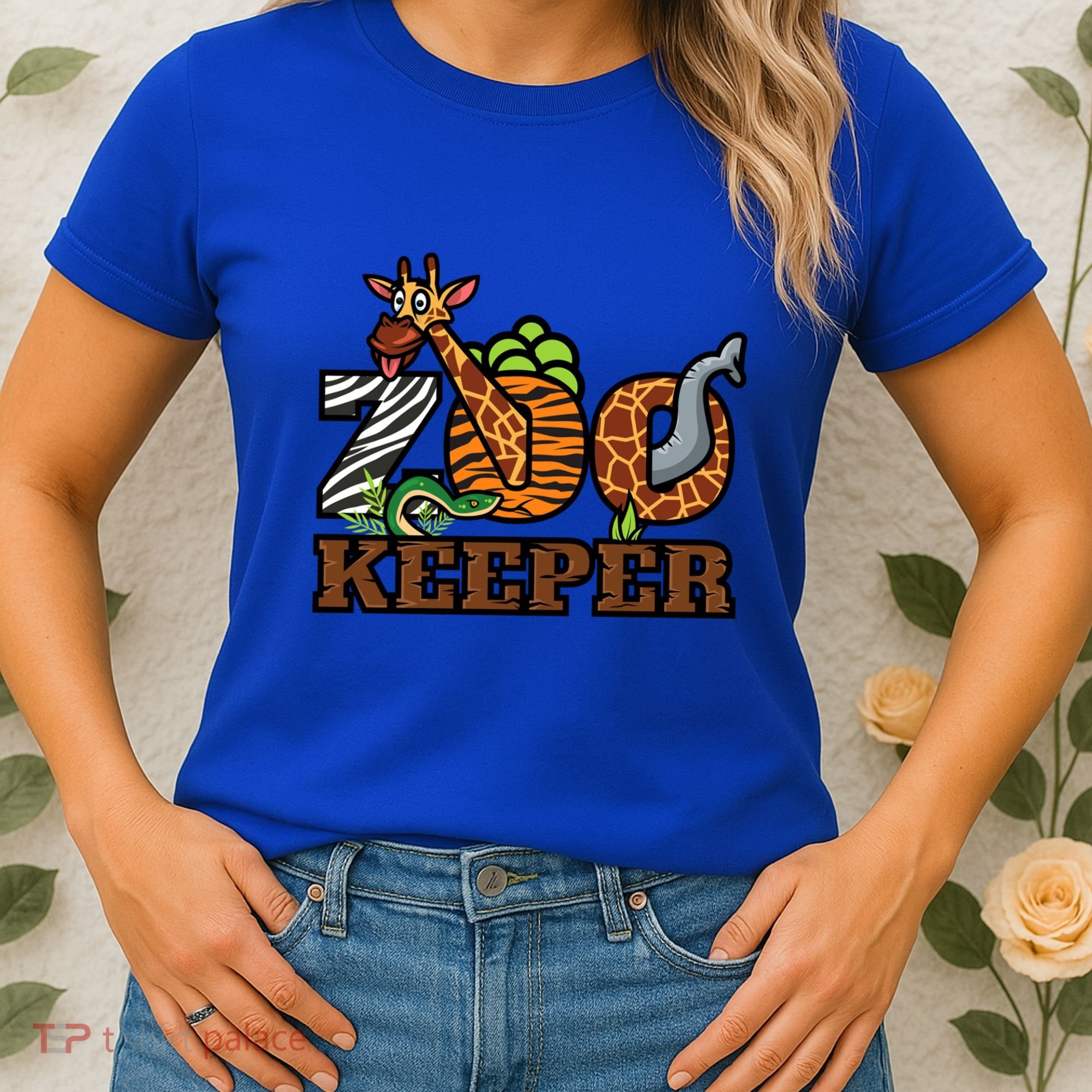 Zoo Keeper Funny Jungle Safari Animal Lover Gift Meaningful Gift Women's T-Shirt