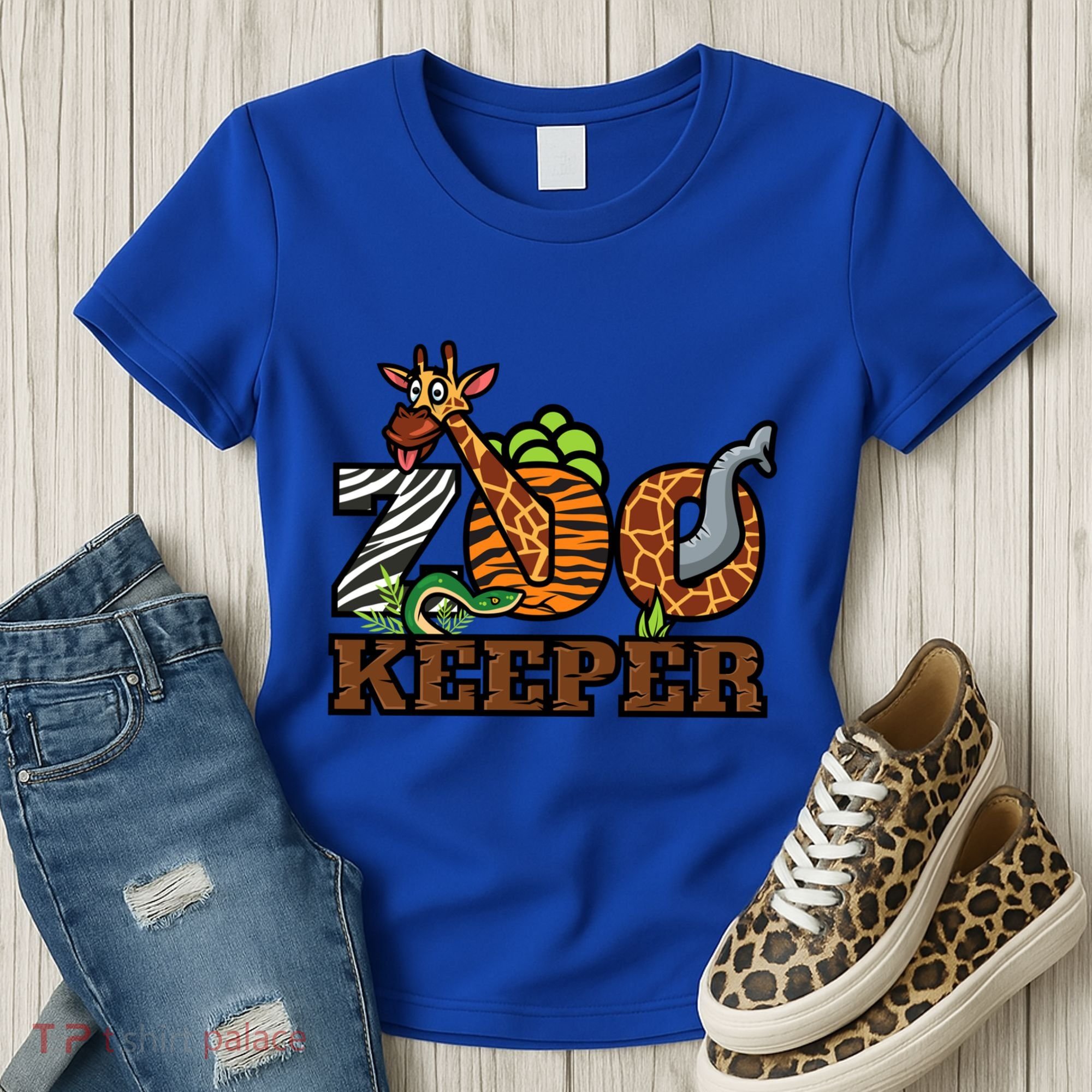 Zoo Keeper Funny Jungle Safari Animal Lover Gift Meaningful Gift Women's T-Shirt
