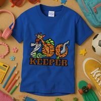 Zoo Keeper Funny Jungle Safari Animal Lover Gift Meaningful Gift Kids T-Shirt thumb 3