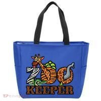Zoo Keeper Funny Jungle Safari Animal Lover Gift Meaningful Gift Tote Bag thumb 0